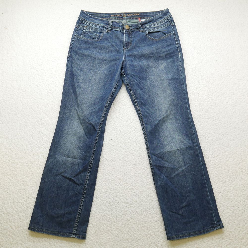 s.Oliver Jeans Womens‎ 32x28 Straight Leg My Lovely Basic Denim Blue